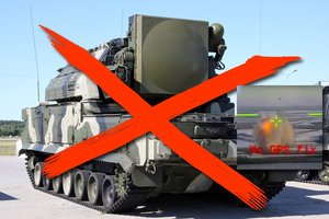 Įamžino, kaip lenkiškas dronas sutaršo svarbią rusišką oro gynybos sistemą