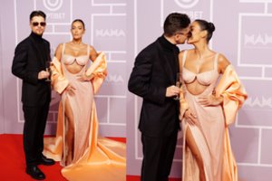 „M.A.M.A. 2023“ ceremonijoje dėmesį kaustė Karolina Meschino: atskleidė, kur pirmą kartą paliko dukrą