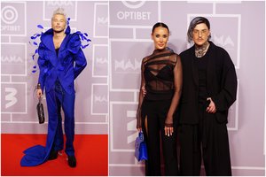 Ant raudono „M.A.M.A. 2023“ kilimo Naglis Bierancas ir Lukas Gricius pozavo atskirai: prabilo, kas nutiko