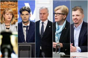 Vienai iš prezidento rinkimų favoričių pavojingas signalas: 5 kandidatų dalis visuomenės iki šiol nežino