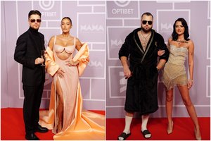 M.A.M.A. ceremonijoje susitiko buvusi pora K. Meschino ir R. Daškevičius: susiderino net nesitarę