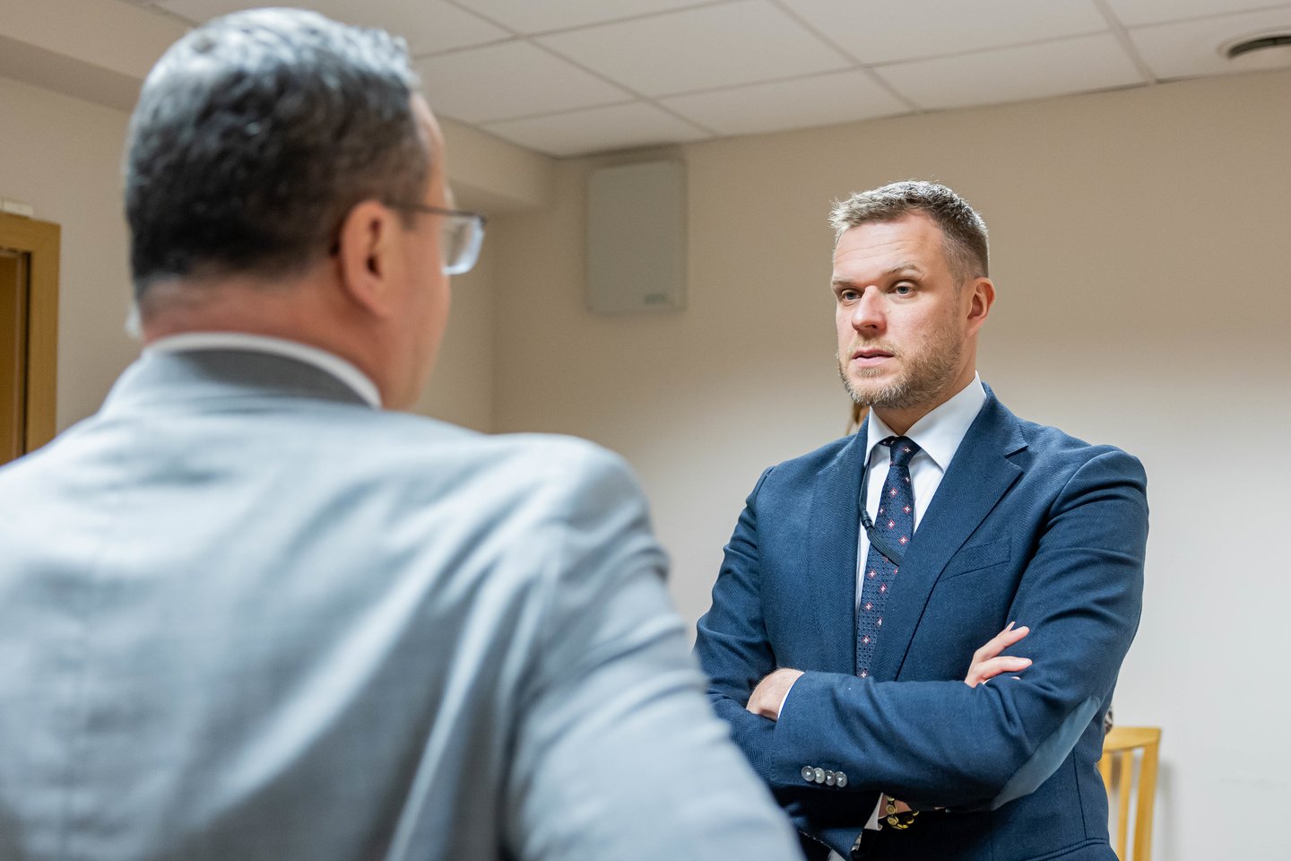 Žygimantas Povilionis, Gabrielius Landsbergis. <br>Ž. Gedvilo (ELTA) nuotr.