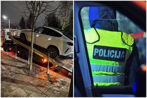 2,15 promilės įpūtusiai vairuotojai pradėtas ikiteisminis tyrimas: vairavo įspūdingą BMW