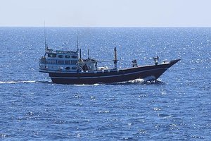 Indijos laivynas išgelbėjo Somalio piratų užgrobtą Irano žvejybos laivą