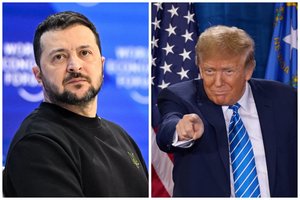 V. Zelenskis prakalbo apie nerimo vėjus dėl D. Trumpo: įvertino scenarijų, jeigu liktų be JAV paramos