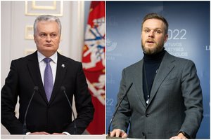 G. Nausėda sako, kad jo santykiai su G. Landsbergiu yra normalūs: suprantame savo atsakomybę prieš šalį