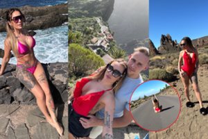 Justina Partikė su mylimuoju Broniumi Tenerifėje taupė ir sulaukė kritikų pastabų: „Ne piniguose esmė“