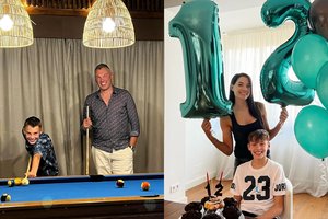 Šarūno Jasikevičiaus sūnui suėjo 12 metų: pasidalijo šventės akimirkomis ir jautriu sveikinimu