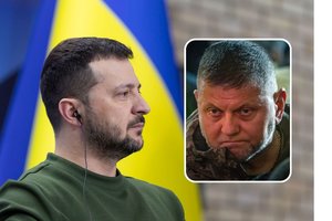 Drama dėl Ukrainos kariuomenės vado tęsiasi: skelbia, kad V. Zelenskis atleis V. Zalužną šią savaitę