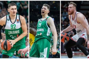 Pažymiai Eurolygos lietuviams: nesulaikomo L. Biručio gabumai, variklis E. Ulanovas ir geriausios I. Brazdeikio rungtynės