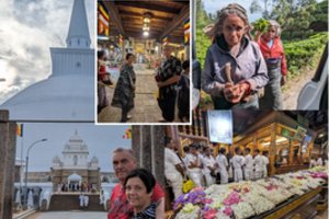 Grįžtant iš Šri Lankos A. Kaušpėdui su žmona teko pirkti lagaminą: prabilo ir apie kainas