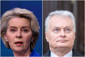 G. Nausėda norėtų, kad EK pirmininkė U. von der Leyen siektų dar vienos kadencijos