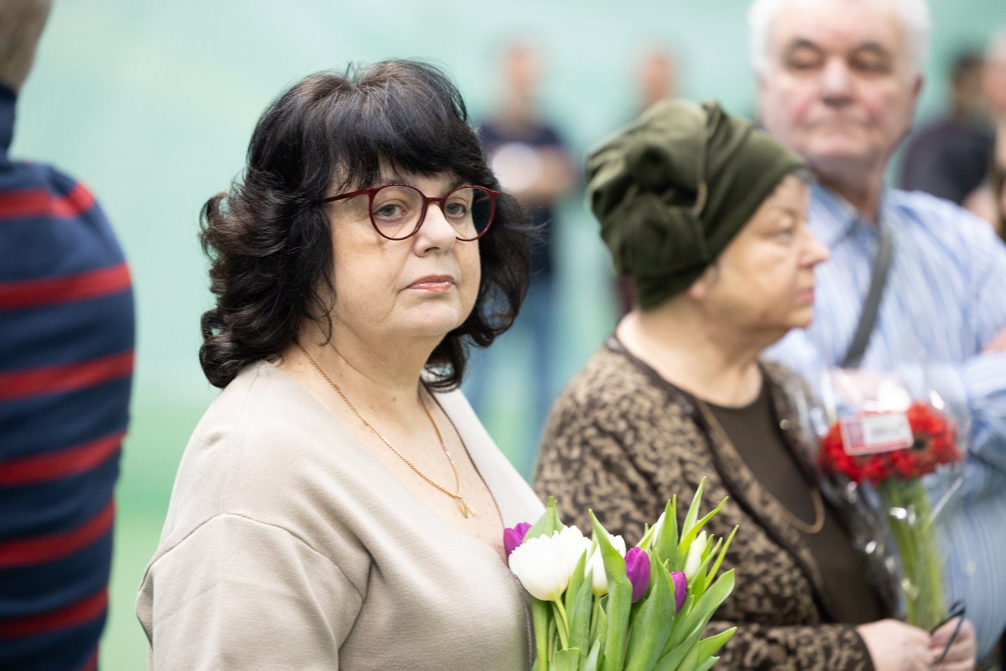 Vilniuje buvo pagerbta teniso legenda Laurynas Grigelis.<br>S.Čirbos nuotr.