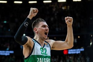 Antroji pergalė iš eilės: „Žalgiris“ Kaune užgesino ir „Panathinaikos“ žvaigždes