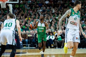 L. Biručiui „pagrasinęs“ ir „Panathinaikos“ gynybos monstrą įveikęs K. Evansas: „Jis man atidavė pagarbą“