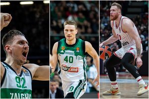 Pažymiai Eurolygos lietuviams: nepakeičiamas E. Ulanovas, įsibėgėjęs I. Brazdeikis ir laiku prigesintas M. Grigonis