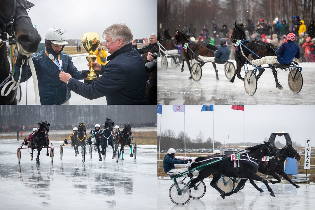  Zarasų rajone praūžė legendinės žirgų lenktynės „SARTAI 2024“<br> lrytas.lt koliažas