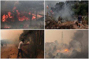 Pragariški vaizdai Čilėje: per miškų gaisrus žuvo mažiausiai 51 žmogus, sudegė daug namų