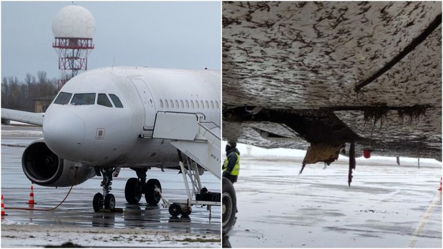 Po incidento Vilniaus oro uoste – daugiau informacijos apie skylę lėktuvo apačioje ir pradėtą tyrimą