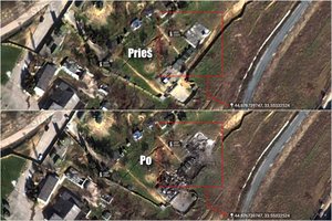 Palydoviniai vaizdai atskleidė, kas nutiko rusų bazėje Kryme