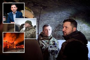 Įtampa tarp V. Zelenskio ir V. Zalužno ir ko tikėtis Baltijos šalims: žinomas Ukrainos žurnalistas jau kalba apie karą be pabaigos