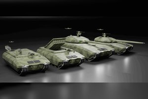 Vokietijos kariuomenė pristatė naujai kuriamo tanko koncepciją