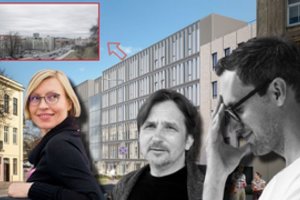 Kritikos gūsis vietoje legendinio Vilniaus baro kilsiančiam šešiaaukščiui neišmušė iš vėžių jo architekto: pasakė, kodėl