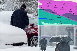 Klimatologas pataria nusiteikti: atkeliauja gausi kritulių porcija