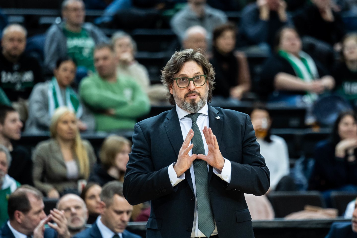 Kauno „Žalgirio“ treneris Andrea Trinchieri.