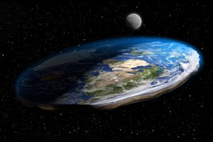 Netikėtas atradimas: plokščiažemininkai galbūt nėra tokie jau neteisūs – jie tik smarkiai vėluoja