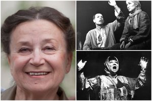 Mirė viena ryškiausių senosios kartos aktorių Aldona Janušauskaitė-Dausienė
