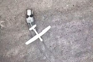 Ukrainiečiams į rankas aiteko rusų šnipinėjimo dronas