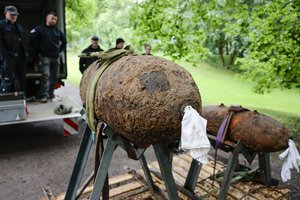Floridoje statybų aikštelėje rasta „1 000 svarų“ Antrojo pasaulinio karo laikų bomba