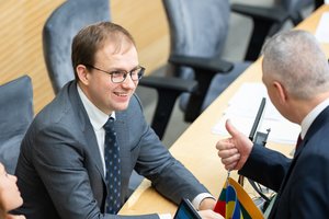 „MG Baltic“ byloje nuteistas V. Gapšys teismo nuosprendžiu nebuvo įpareigotas atsistatydinti