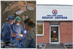 „Balansuojame ties riba“: kraujo trūkumas Lietuvos ligoninėse – vos kelių dienų klausimas