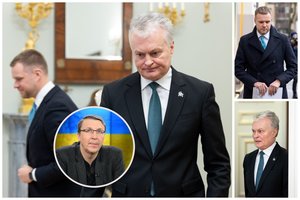 G. Landsbergio žodžiai ir G. Nausėdos tyla atsakė į visus V. Bruverio klausimus: „Nieko čia nebus“