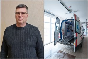 52-asis Mindaugo gimtadienis – ligoninėje: du simptomai įspėjo, kad užsikimšo kraujagyslė