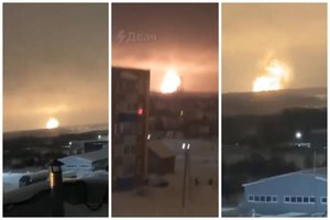 Rusijos gamykloje – didelis sprogimas, žiniasklaidoje – pranešimai apie nukeltą V. Putino vizitą Turkijoje