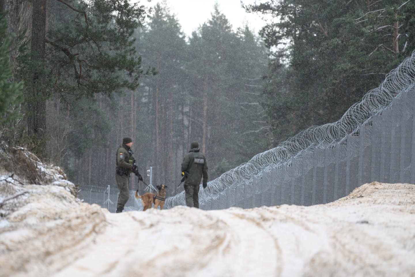 Pernai VSAT pareigūnai neleistinose vietose į Lietuvą iš Baltarusijos neleido įsibrauti 2 643 asmenims, šiemet – 10.