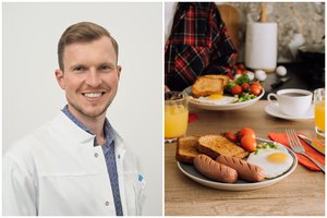 Gydytojas dietologas paaiškino, kodėl pusryčiai svarbūs sveikatai: alkio stoka rytais gali byloti apie sutrikimus