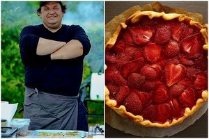 Desertų gerbėjams – traputis su braškėmis: saldu ir gaivu