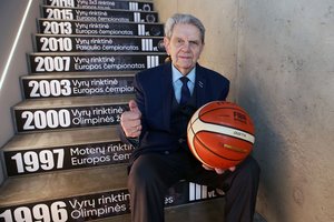 Per savaitę – du oficialūs Lietuvos krepšinio legendos Vlado Garasto gimtadieniai