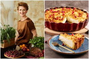 Nostalgiškas varškės tortas pagal dietistę Ramintą Bogušienę: mėgausitės be sąžinės graužimo