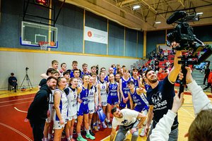 Moksleivių lygos žvaigždutėms – didžiausia arena