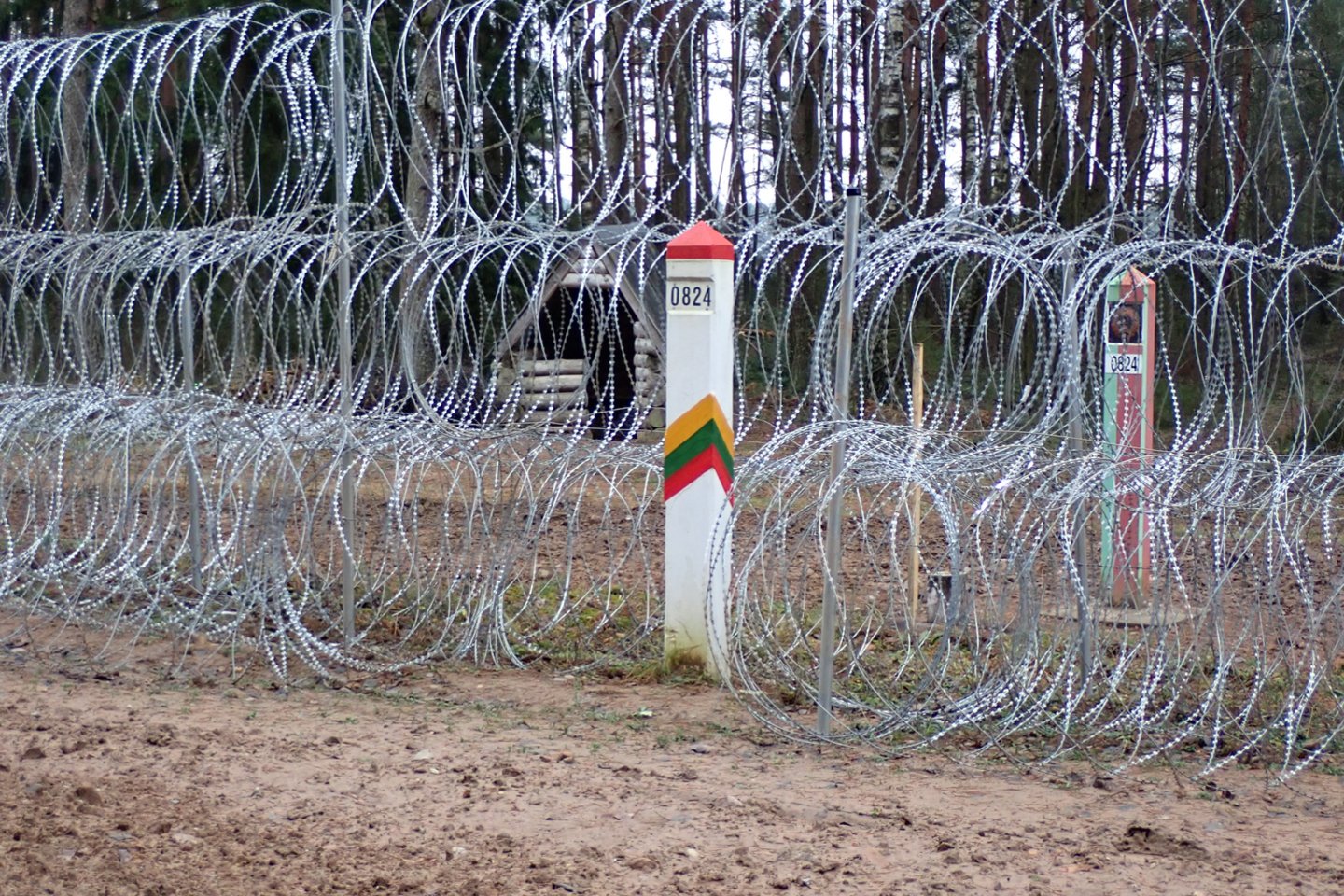 Lietuvos ir Baltarusijos pasienis.