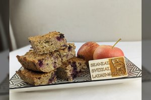 Desertas, kuris greitai dings nuo stalo – obuolių ir migdolų pyragas