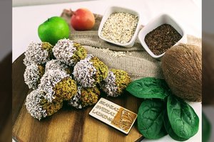 Be jokių saldiklių – avižiniai špinatiniai sausainiai: skanu ir gardu