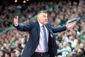 Pagrindinę bėdą išskyręs Š. Jasikevičius: „Jeigu to nedarysime, mums tai brangiai kainuos“