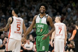 Gražiausių Eurolygos turo momentų rinkinyje: žalgiriečio dėjimas ir prancūzo pergalingas metimas