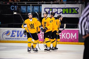 Lietuvos ledo ritulio rinktinė pergalingai užbaigė atranką į olimpines žaidynes